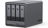 Four-slot Desktop Network Storage Device, Equipped with Intel Pentium Gold 8505 Octa-core Processor, 8GB Ddr5 Memory, 128G Solid-state Drive,...
