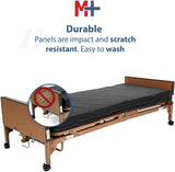 Fully Electric Hospital Bed Set, Foam Mattress, Half Rails for Home Organization image 4