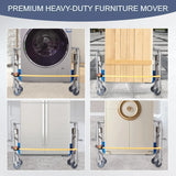 Furniture and Crates Handling Vehicles, Mechanical Equipment Moving Carts (with A 1210-pound Carrying Capacity), Used for Safe Handling of... image 3