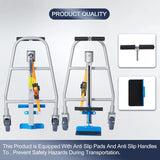 Furniture and Crates Handling Vehicles, Mechanical Equipment Moving Carts (with A 1210-pound Carrying Capacity), Used for Safe Handling of... image 4