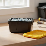 GreenMade Mini Bin Compact Stackable Storage Set, 10-pack view 7
