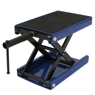 Heavy Duty Motorcycle Jack Center Scissor Lift 1100lbs Dolly Table for Home Organization