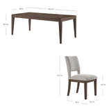 Henredon Morris Falls Dining Table and 6 Chairs view 2