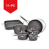 Heritage The Rock Non-Stick Cookware Set with Matching Roaster, 10-pc image 5