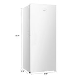 Hisense 13.6 cu. ft. Garage Ready Frost Free Convertible Upright Freezer view 3