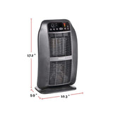 Honeywell HCE840BC HeatGenius Multizone Ceramic Space Heater, 1500W, Black image 8