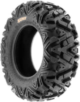 I Atv/utv All-terrain Tires 25x8-12 Front & 25x10-12 Rear Set of 4 A033 6-PR Tubeless for Garage and Travel image 3