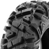 I Atv/utv All-terrain Tires 25x8-12 Front & 25x10-12 Rear Set of 4 A033 6-PR Tubeless for Garage and Travel image 4