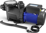 In/above Ground Pool Pump, High Flow (with Timer, 2HP, 8917 Gph, 220V) for Outdoor Spaces