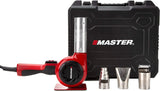 Industrial Hot Air Gun Kit, Quick Replacement of Plug-in Heating Elements, Adjustable Temperature, Voltage 120 Volts, Power 1740 Watts,...