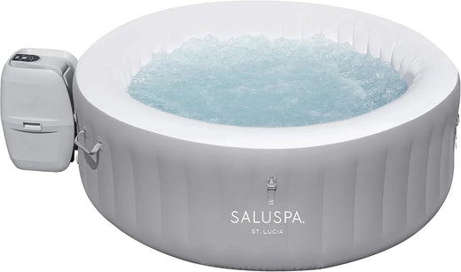 Inflatable Hot Tub Spa (71" X 26") | Portable Hot Tub with 2 Covers (1 Energy-efficient Thermal Cover and 1 Standard Cover) | Fits Up to 2-4...