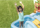 Inflatable Jungle Adventure Play Center – 96′′ X 78′′ X 28′′ – Kiddie Pool for Ages 2 and Up for Outdoor Spaces image 3