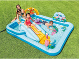 Inflatable Jungle Adventure Play Center – 96′′ X 78′′ X 28′′ – Kiddie Pool for Ages 2 and Up for Outdoor Spaces image 2