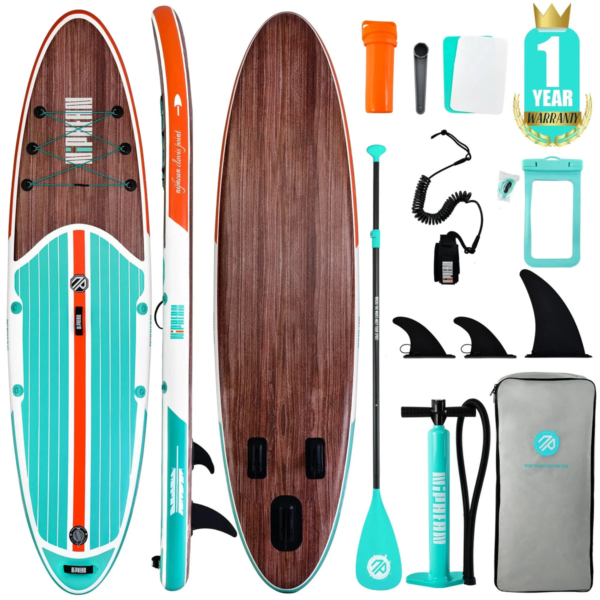 Inflatable Stand Up Paddle Board with Sup Accessories for Home Organization