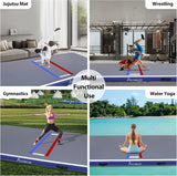 Inflatable Wrestling Mat 10FT/5FT, Portable Jiu Jitsu Mats Wrestling Mat for Home, Outdoor or Indoor Training Mat for Water Yoga, Gymnastics,... image 2