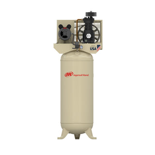 Ingersoll Rand 60-Gallon Single-Stage Twin Cylinder Pro Air Compressor, 135 PSI, 5 HP