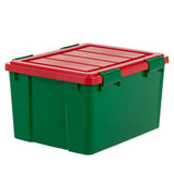 IRIS 44 Quart WeatherPro-seal Storage Bin, 4-pack view 2