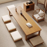 Japanese Tatami Coffee Table,round Wood Coffee Table,wooden Coffee Table Living Room,japanese Floor Table，tea Table,tatami Table,low Table... image 2
