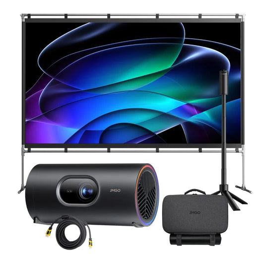 Jmgo Pico Play + Smart Projector Bundle for Everyday Use