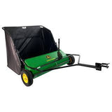 John Deere 42′′ Tow-behind Lawn Sweeper, 24 Cu. Ft. Capacity, Adjustable Brushes for Outdoor Spaces image 3