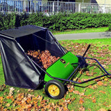 John Deere 42′′ Tow-behind Lawn Sweeper, 24 Cu. Ft. Capacity, Adjustable Brushes for Outdoor Spaces image 4