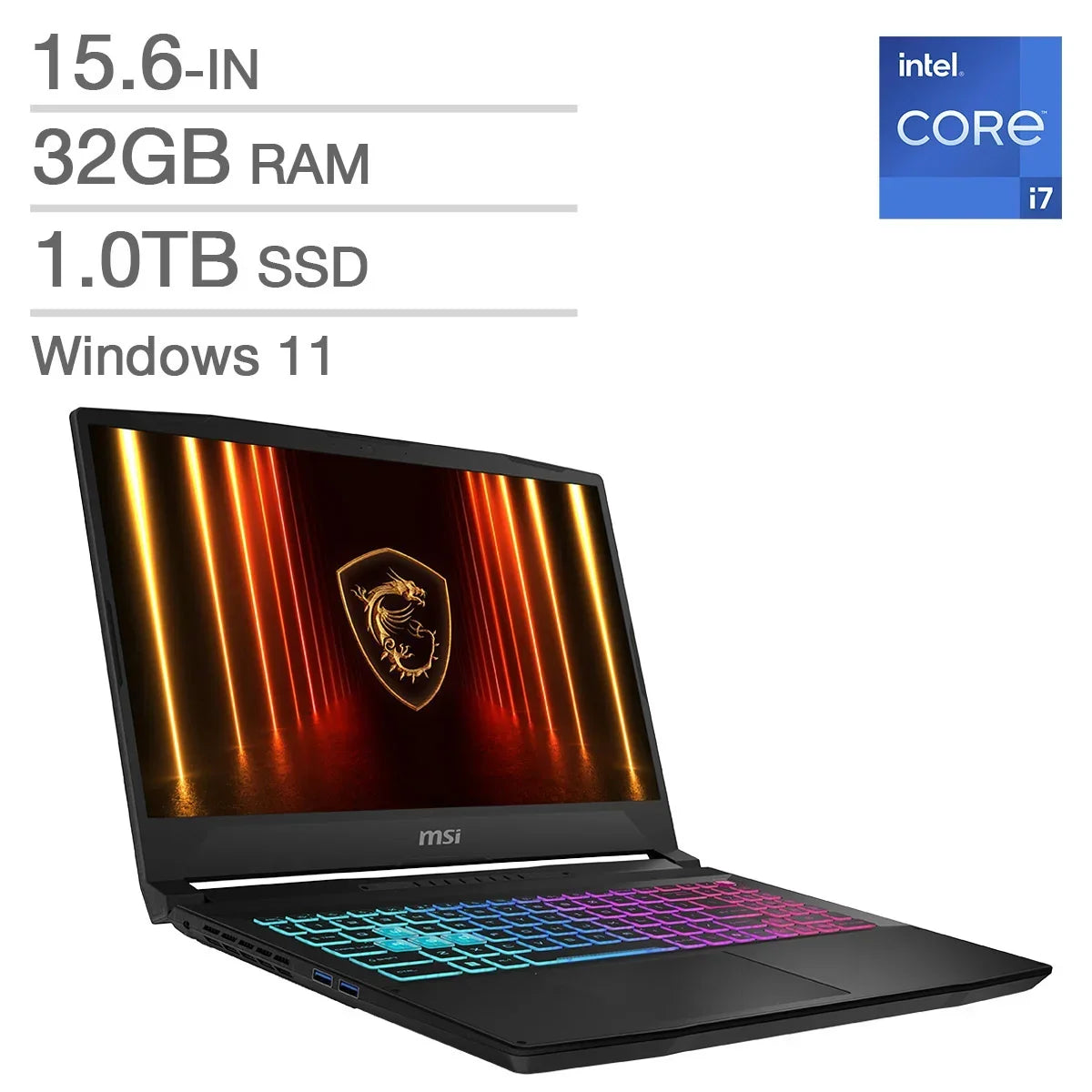 Katana 15 Hx 15.6-in. Gaming Laptop, Intel Core I7-14650hx - 32GB Ram, 1TB Ssd, 8GB Nvidia Geforce Rtx 5060