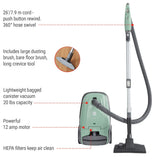 Kenmore 400 Series HEPA Multi-Surface Bagged Corded Canister Vacuum, 14-in, 12A image 4