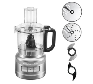KitchenAid Food Processor Plus Contour Silver, 7 Cups