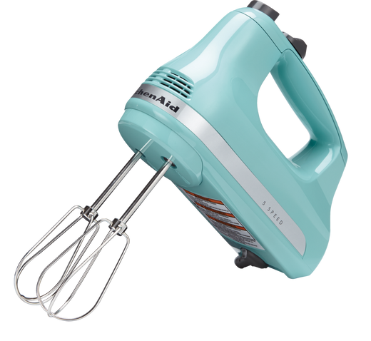 KitchenAid Ultra Power 5-Speeds Hand Mixer with Turbo Beater Aqua Sky