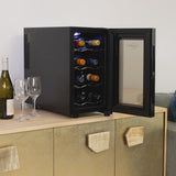 Koolatron 8 Bottle Wine Cooler Thermoelectric Freestanding Wine Fridge image 4