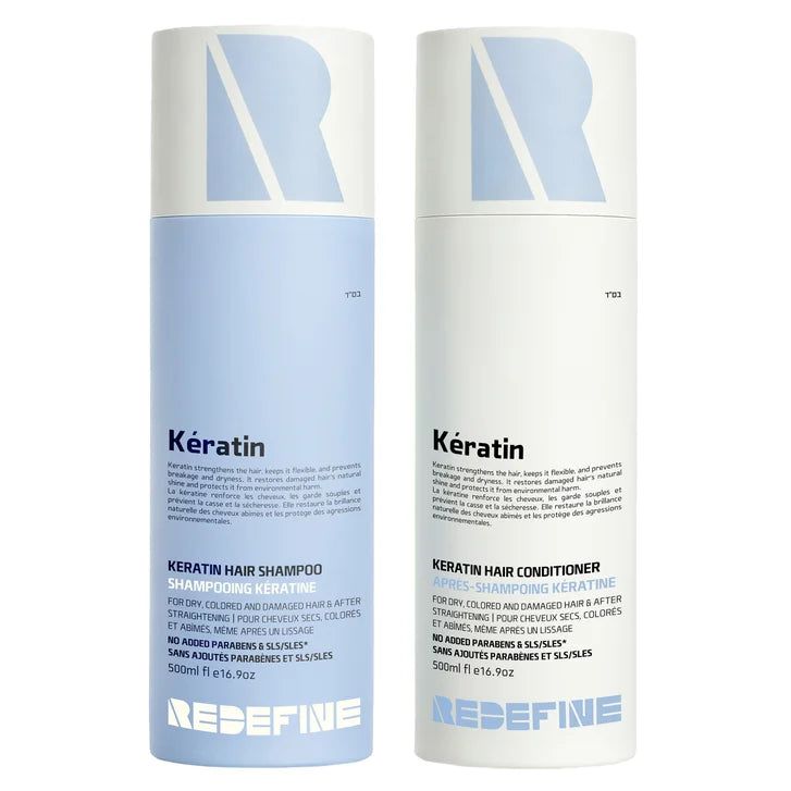 Kratin Shampoo and Conditioner, 2 X 500 Ml for Garage and Travel