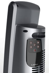 Lasko 1500W Digital Tower Ceramic Space Heater withRemote Control, 1500W, Black, 30-in image 4