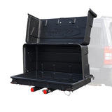 Let`s Go Aero GearDeck Slideout Cargo Carrier with LED, Black, 17-cu.ft image 3