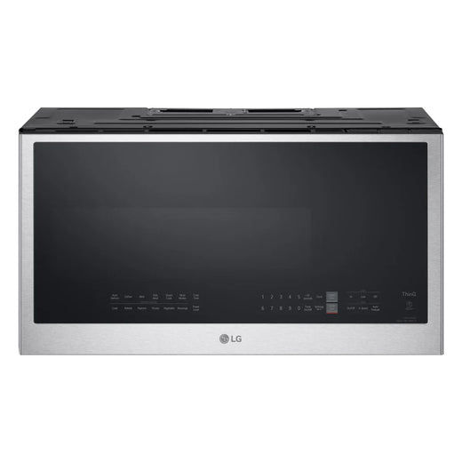 Lg 2.0 Cu. Ft. Smudge Resistant Stainless Steel Over-the-range Microwave with Easyclean and Wideview Window