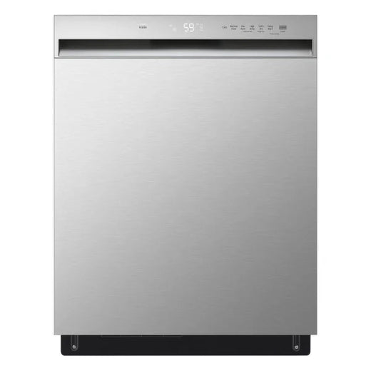 Lg 24in Stainless Steel Front-control Dishwasher with 3rd Rack for Home Use