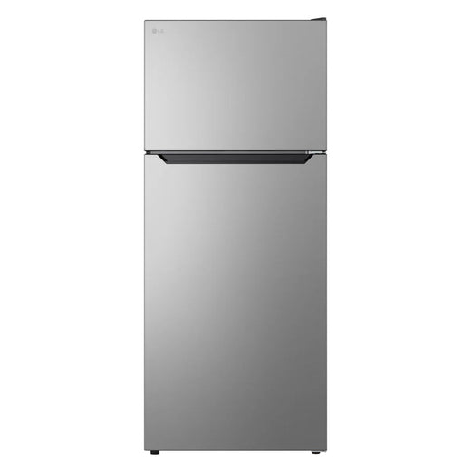 Lg 30 In. 18 Cu Ft. Counter Depth Garage Ready Top Mount Refrigerator with Pocket Handle for Home Use