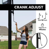 Lifetime In-Ground Crank Adjust Bolt Down Outdoor Basketball Hoop, 50-in image 4