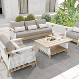 Maia 4-piece Patio Conversation Set image 4