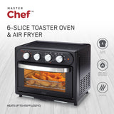 MASTER Chef AirFryer Toaster Oven with 5 Functions, Black image 3