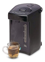 MASTER Chef Electric Hot Water Boiler, Warmer & Dispenser with Handle, Black, 3.5-L image 2