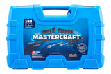 Mastercraft 140 Piece 1/4" and 3/8" Drive Black Socket Set image 2