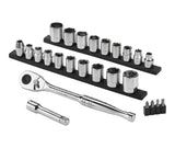 Mastercraft 25 Piece 3/8" Drive Socket Set image 2
