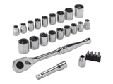 Mastercraft 25 Piece 3/8" Drive Socket Set image 3