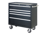 Mastercraft 5-Drawer Powder-Coated Steel Tool Cabinet, Black, 36-in image 5