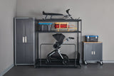 Mastercraft Seasonal Storage Rack with Rolling Platform Cart, Black, 65.5-in x 35.5-in x 68-in image 7