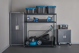 Mastercraft Seasonal Storage Rack with Rolling Platform Cart, Black, 65.5-in x 35.5-in x 68-in image 8