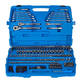Mastercraft Socket Set, 233-pc, SAE / Metric, Nickel-Chrome Plating image 4