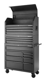 Mastercraft Tool Storage Mid-Chest, 3 Drawer, 41-in, Black image 5