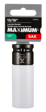 MAXIMUM 1/2-in Drive Lug Nut Socket, 13/16-in image 3