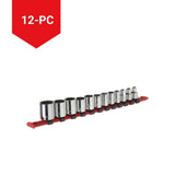 MAXIMUM 3/8-in Drive Regular Socket Set 12-pc, SAE, CRV, Nickel-Chrome Plating image 3